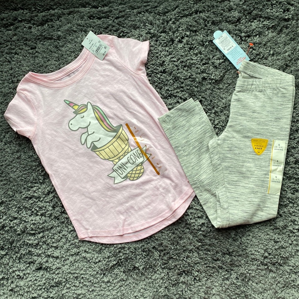 Unicorn Shirt & leggings